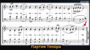 Херувимская песнь. Тенор. Греческая. Обиход, #православие #клирос