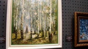 Выставка картин Никаса Сафронова в Перми.