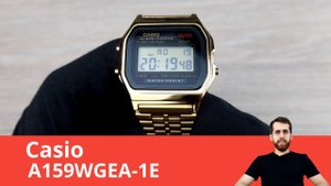 Часы Casio A159WGEA-1E / Обзор и настройка