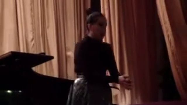 Ангелина Тюрина,экзамен по вокалу 2 курс январь 2019 смотреть онлайн