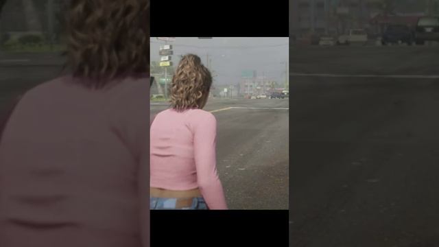 GTA 6 Lucia Shooting Cops #Shorts #GTA #GTAVI #GTA6