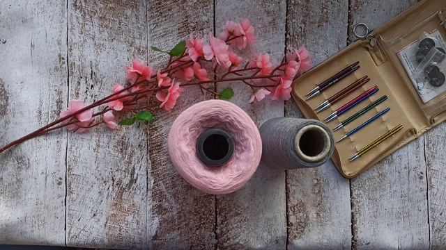 Триостарты февраля"22/2 старт/Палантин в клетку из бобинной пряжи #триостарты2022_февраль_2старт