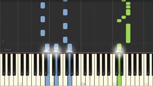 Alan Walker : Diamond Heart Easy Piano Tutorial смотреть онлайн