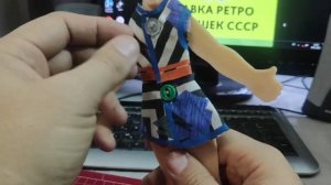 Кукла пластик плоская из СССР