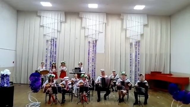 Образцовый инструментальный ансамбль "Забавушка" - "Падэспань" обработка Зыбайло О.И. смотреть онлайн