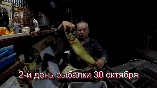 рыбалка в октябре 2019