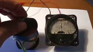 Опыт с катушкой и магнитом