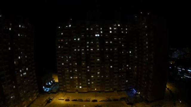 Таймлапс. Ночной дом