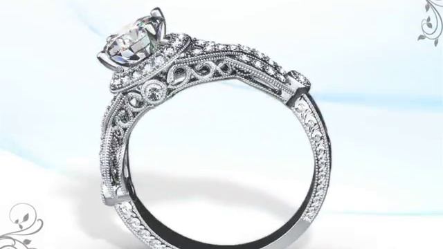 Vanna K Diamond Engagement Ring - Style # 18RGL00441DCZ 1 смотреть онлайн
