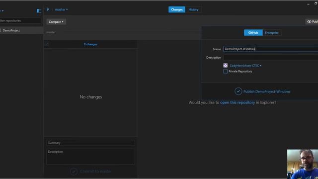 Basic Windows Github