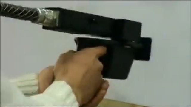 Traverse gun for domino. Траверса для ручной маркировки. смотреть онлайн