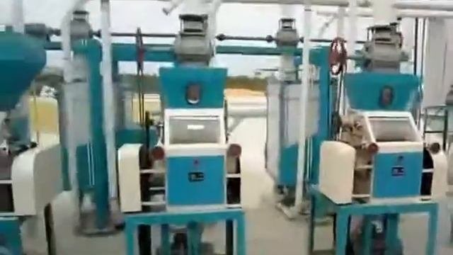 Оборудование по переработки риса. В работе!