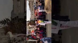 Олимпийский огонь в Рязани. Около театра кукол.