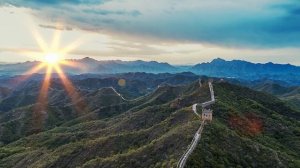 THE GREAT WALL OF CHINA IN 4K | Wonder of the World | Relaxing nature sound | 4K VIDEOS
