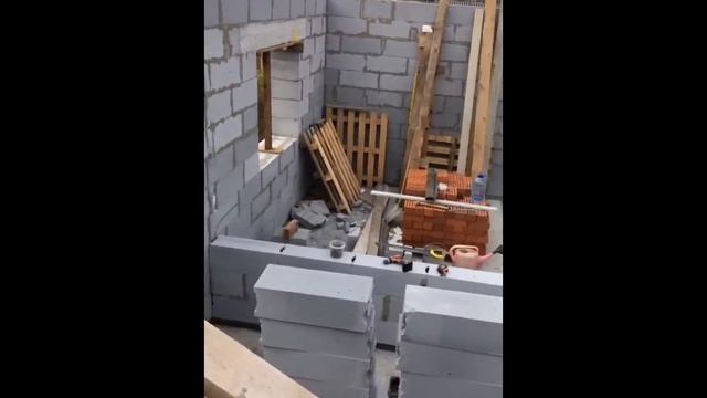 Коробка дома. Возвели за лето- осень 2018 года.Этапы роста нашего дома. смотреть онлайн