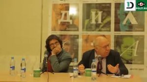 Дилетантские чтения 24.11.14. Сергей Бунтман и Олег Будницкий. Часть 1