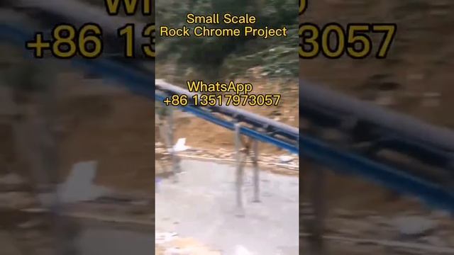 Philippines Small Scale Rock Chrome Ore Processing Project смотреть онлайн