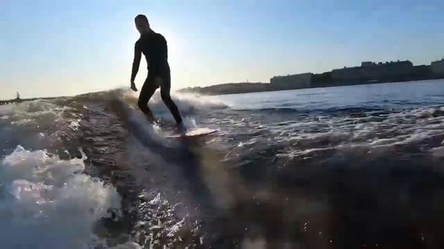 wakesurf на Неве смотреть онлайн