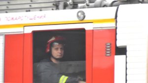 Парад пожарно-спасательных сил  Москвы