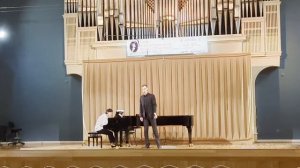 Danylo Sanitar, Ж. Бизе, Ария Ральфа из оперы "Пертская Красавица". Quand la flamme de L'amour