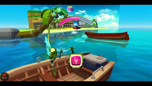 Fishing Cube Mod Part 14  Android Mobile Gameplay  Landscape Mode