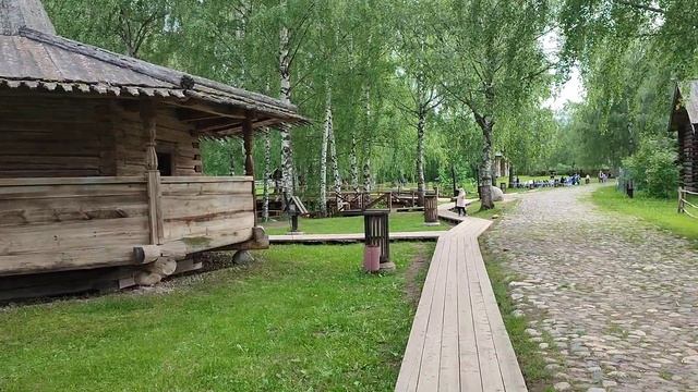 Музей деревянного зодчества в Костроме, начало лета 2023