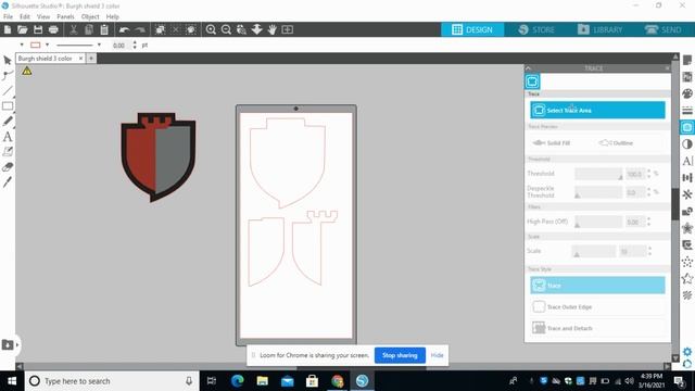 March 17 Canva day 3 vinyl silhouette studio preview