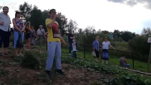 Спасатель Ах друзья! -  Владимир Левченко.  г. Коряжма.  День  Города.  2018