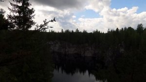 Путешествие по России, Республика Карелия, природа Карелия 2023, Сартовалла, Горный парк Рускеала.