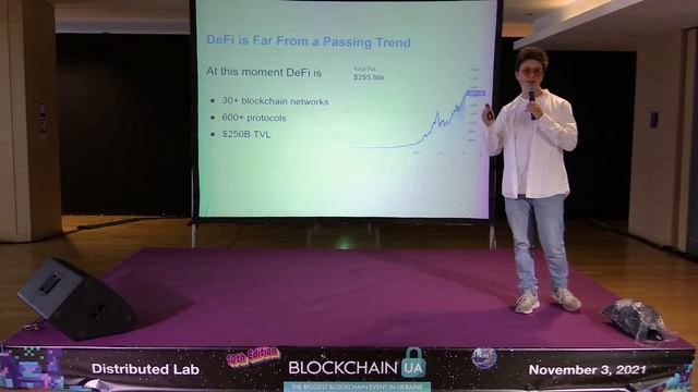 BlockchainUAx10: Andrey Bugaevski. Сonnecting dots: DeFi + DAO + NFT. смотреть онлайн