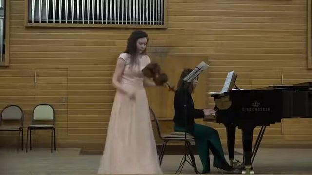 Berg, Waxman (Evgeniya Levina, violin) смотреть онлайн