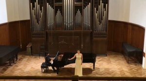 Polina Seliverstova - Susanna's aria from opera "Le nozze di Figaro", W. A. Mozart