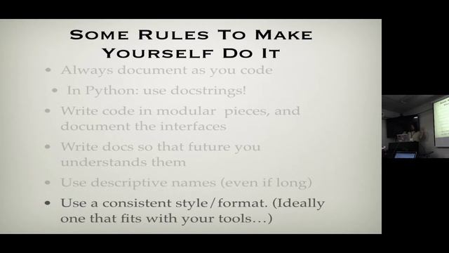 Session 3:  Software documentation смотреть онлайн