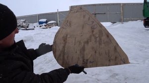 ковш на мтз 82 с метала лома часть 1