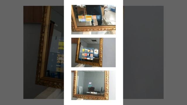 Decor mirror tv