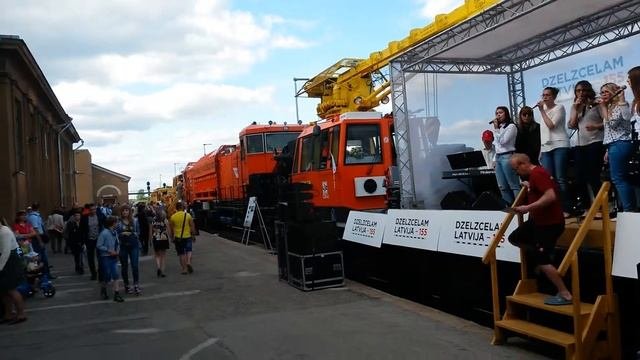 Выставка железнодорожной техники