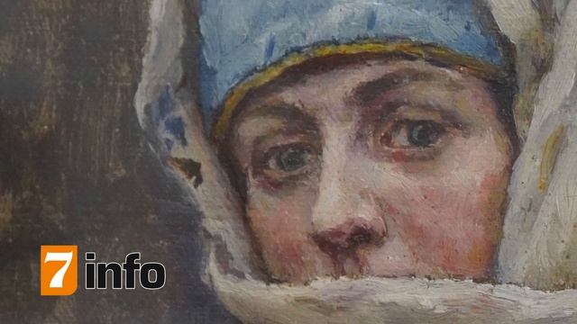 "День шедевра" В.И.Суриков Этюд боярышни к картине "Боярыня Морозова"
