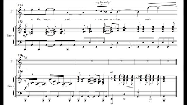 Peter Fischer - O D'amarti O Morire excerpts score