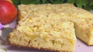 ЯБЛОЧНЫЙ ПИРОГ с крошкой / Самый БЮДЖЕТНЫЙ!