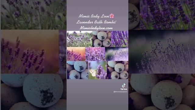 Mimis Body Love🌸 Lavender Bath Bombs at mimisbodylove.com 🛍 #bathbombs #fypシ #mimisbodylove смотреть онлайн