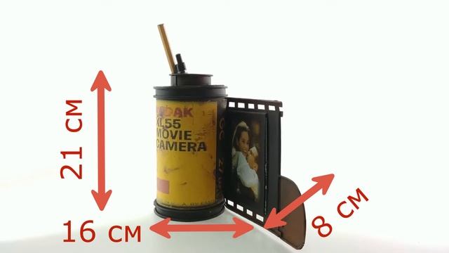 Подставка для ручек Фотоплёнка Kodak Platinum 1404B-1309. Обзор. смотреть онлайн