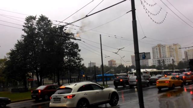 Горят провода тралейса смотреть онлайн