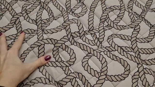 Итальянская курточная стежка Канаты бежевые смотреть онлайн