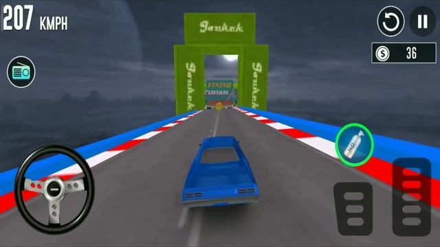 Mobil Balap Sport Racing Lintas Menantang - Game Mobil Simulator Muscle Car Stunts Android Gameplay
