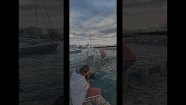 РЫБАЛКА В ЯЛТЕ🎣🐟🐠🦈