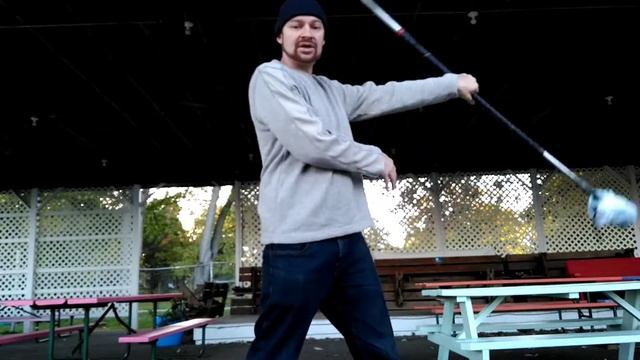 Staff spinning basics: a two beat weave tutorial.