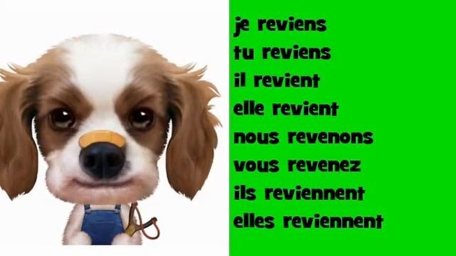 Французский музыкальный сопряжения # Opera Rock # глагол = Revenir