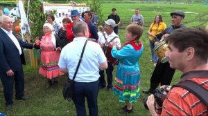 Встреча гостей. Тынбаевский сельсовет. Видео Василия Хайбуллина