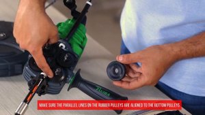 RuibaTools CX-8010 Rubber Pulleys Replacement