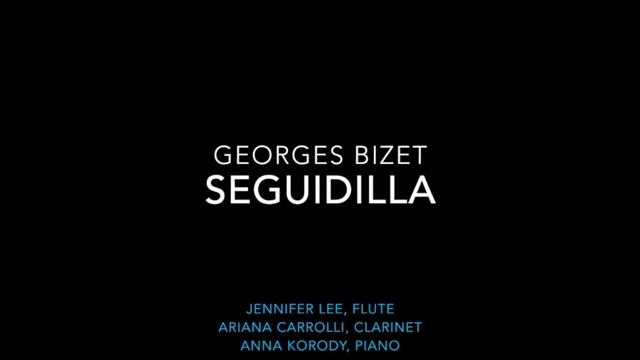Chamber Music Ensemble: Virtual Trio - Seguidilla from Carmen by Georges Bizet смотреть онлайн